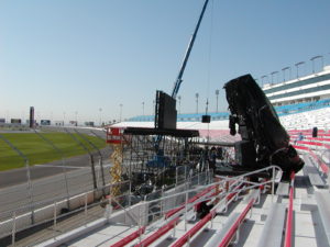 Mazda Joy of 6 reveal ride and drive setup at Las Vegas Motor Speedway 2002.