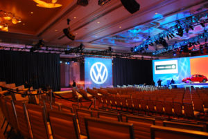 Volkswagen 2011 National Dealer Meeting, breakouts, and ride and drive in Las Vegas.